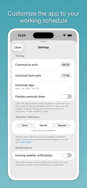 DryCommute screenshot 2