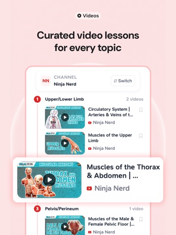 USMLE Step 1 Prep: Oncourse AI iPad screenshot