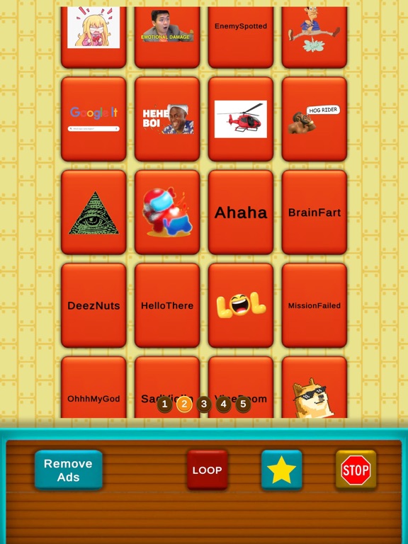 Meme Soundboard Sound Effect iPad screenshot 2 - Entertainment app