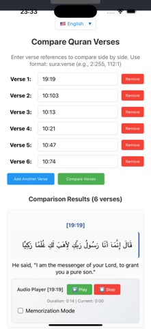 QuranCompare Screenshot 1 of 4