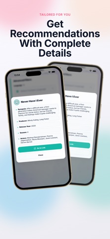 Feely: AI Movie & Show Guide screenshot