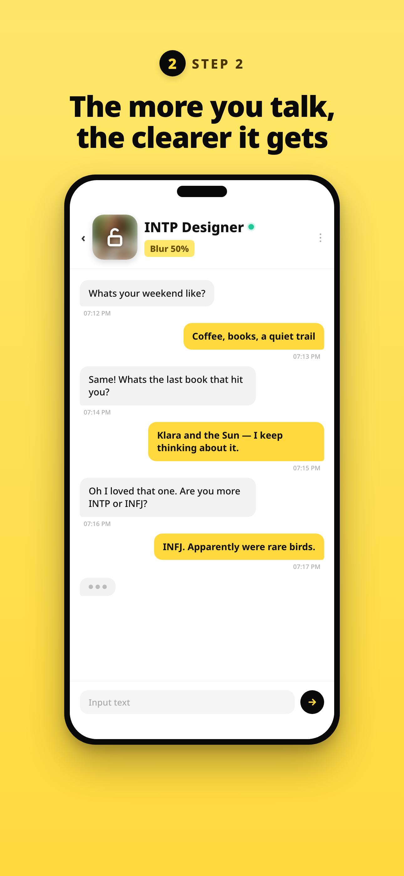 Blurry: Blind Dating & Chat screenshot 4