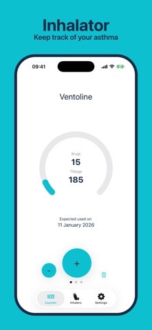Inhaler tracker: Inhalator screenshot