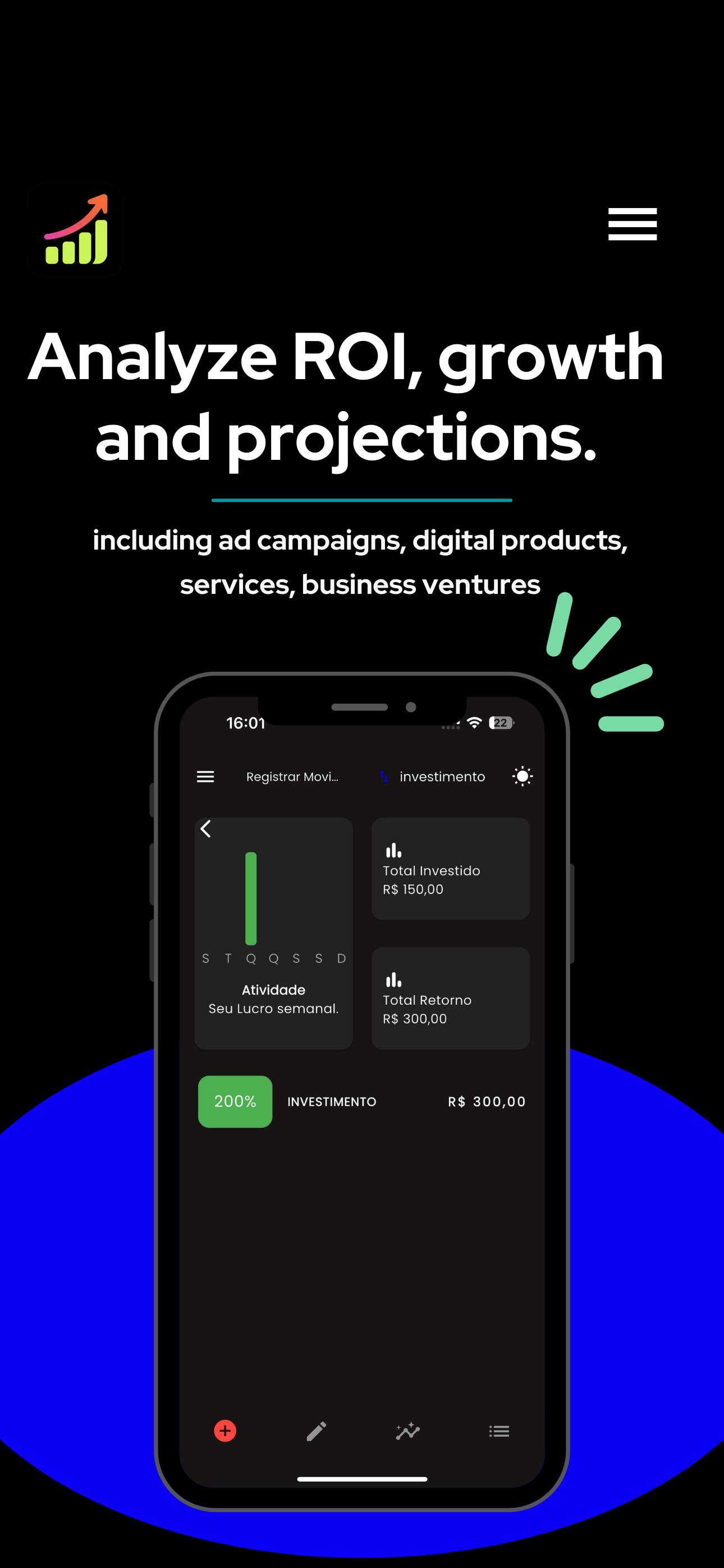 Return Investment Calculator