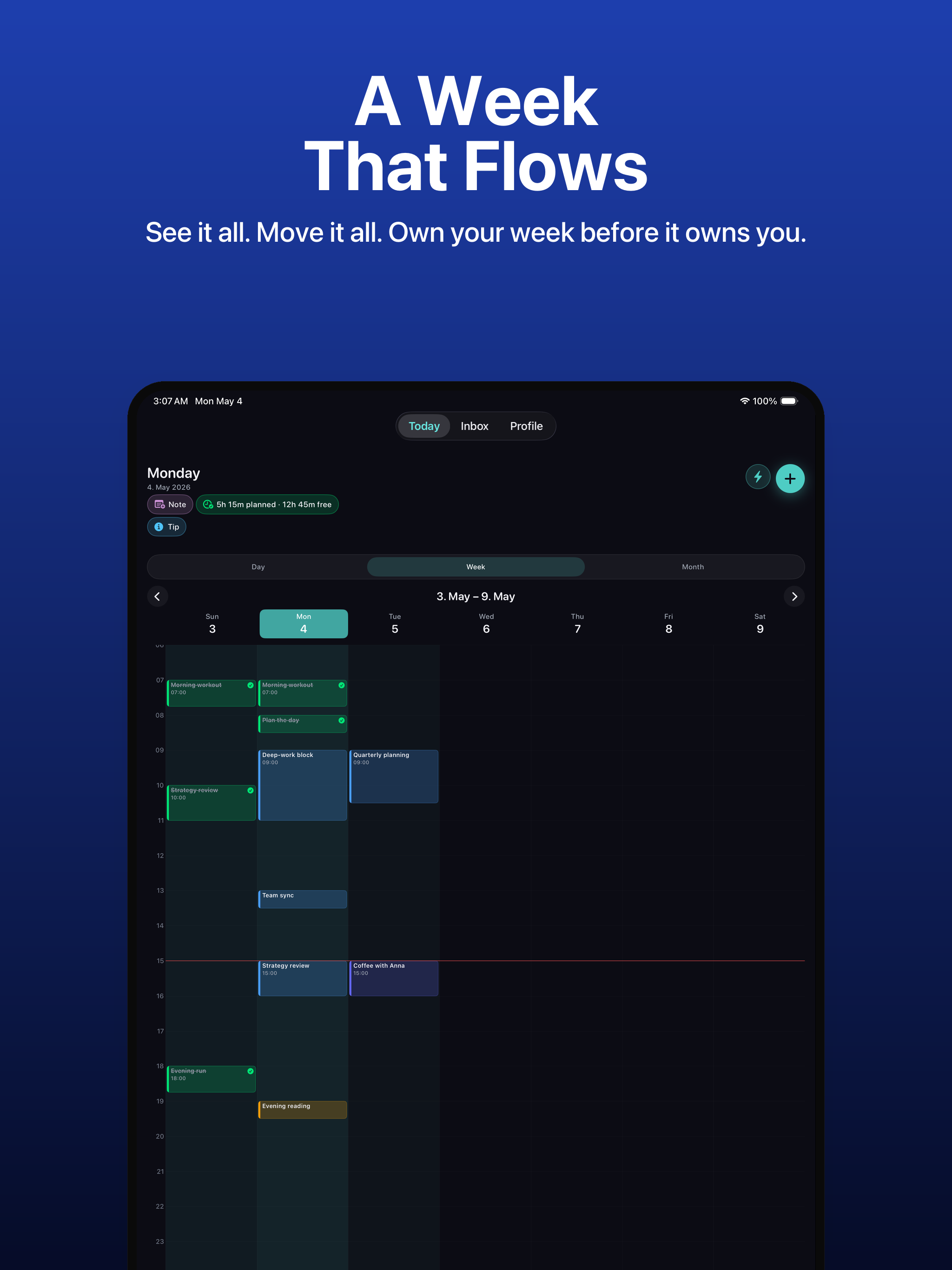 Daily Planner: Time Blocking