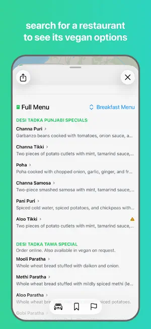 What's Vegan screenshot 2