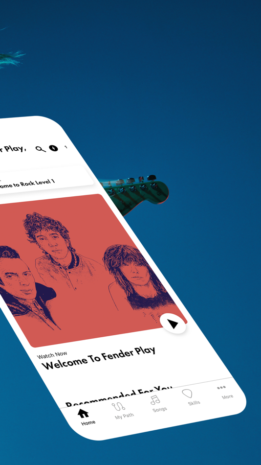 #2. Fender Play: Learn Guitar (iOS) 由: Fender Digital