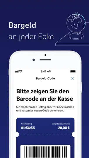 Screenshot von Deutsche Bank auf dem iPhone 8