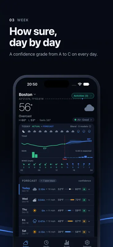 VeriSky: Weather & Rain Radar screenshot 3 of 5