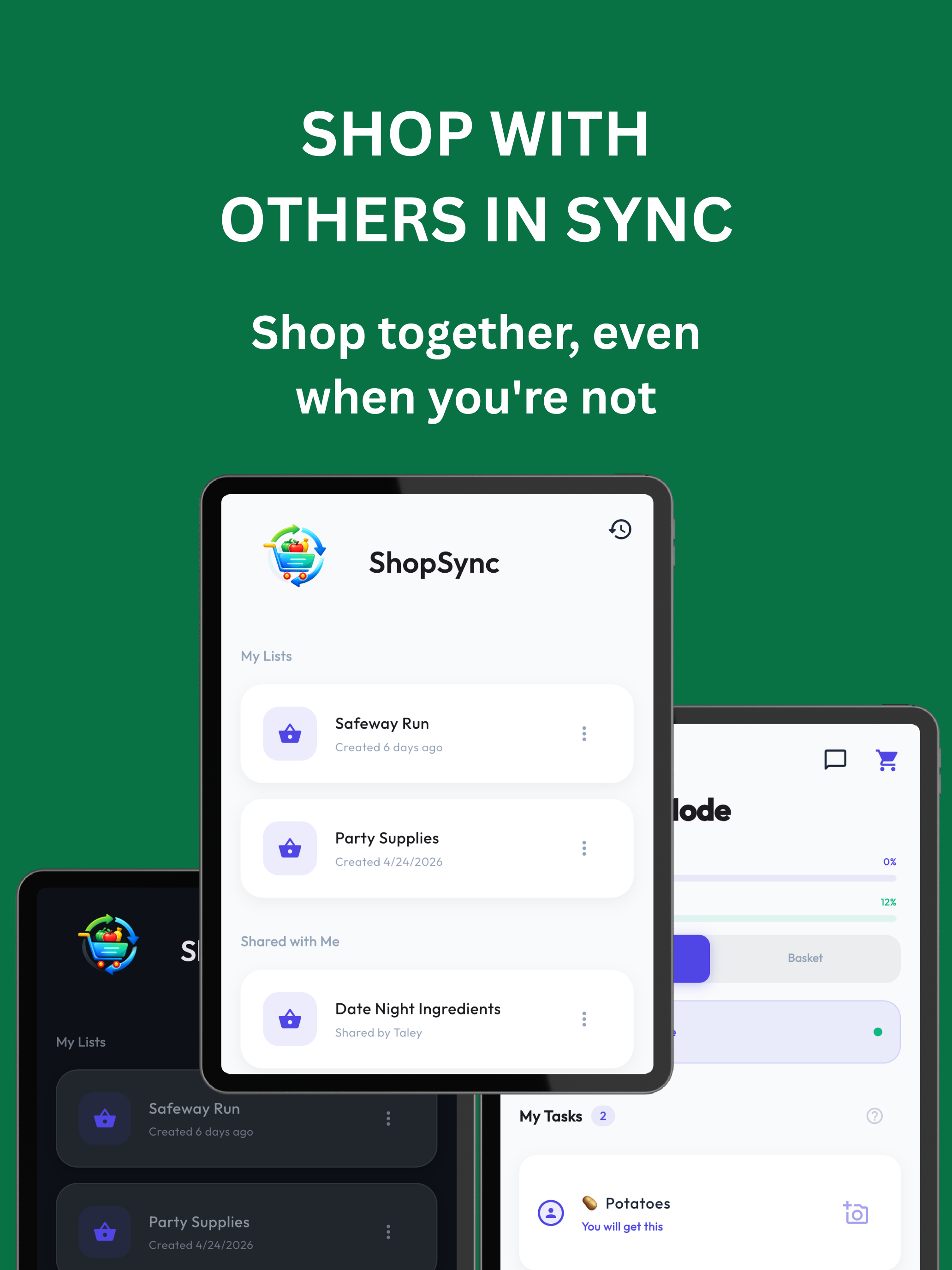 ShopSync - Shared Shopping