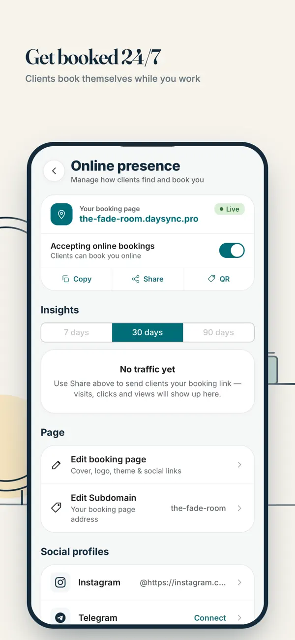 Screenshot #2 pour DaySync - Salon & Booking