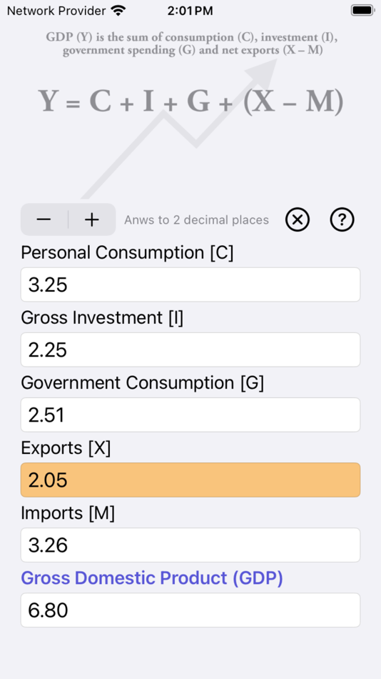 #4. GDP Calculator (iOS) 由: Nitrio