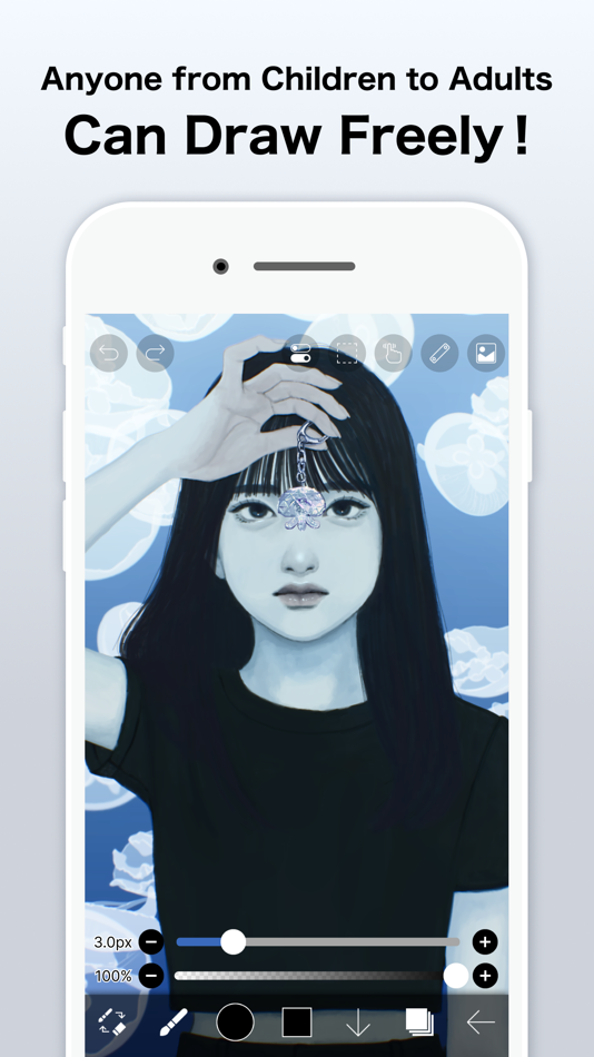 #1. ibis Paint (iOS) 来自: ibis inc.