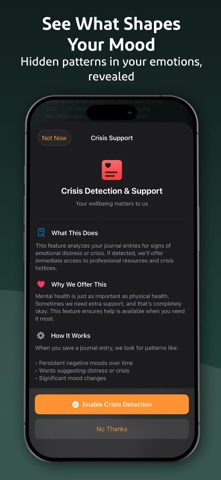 Serenity AI Journal & Diary screenshot