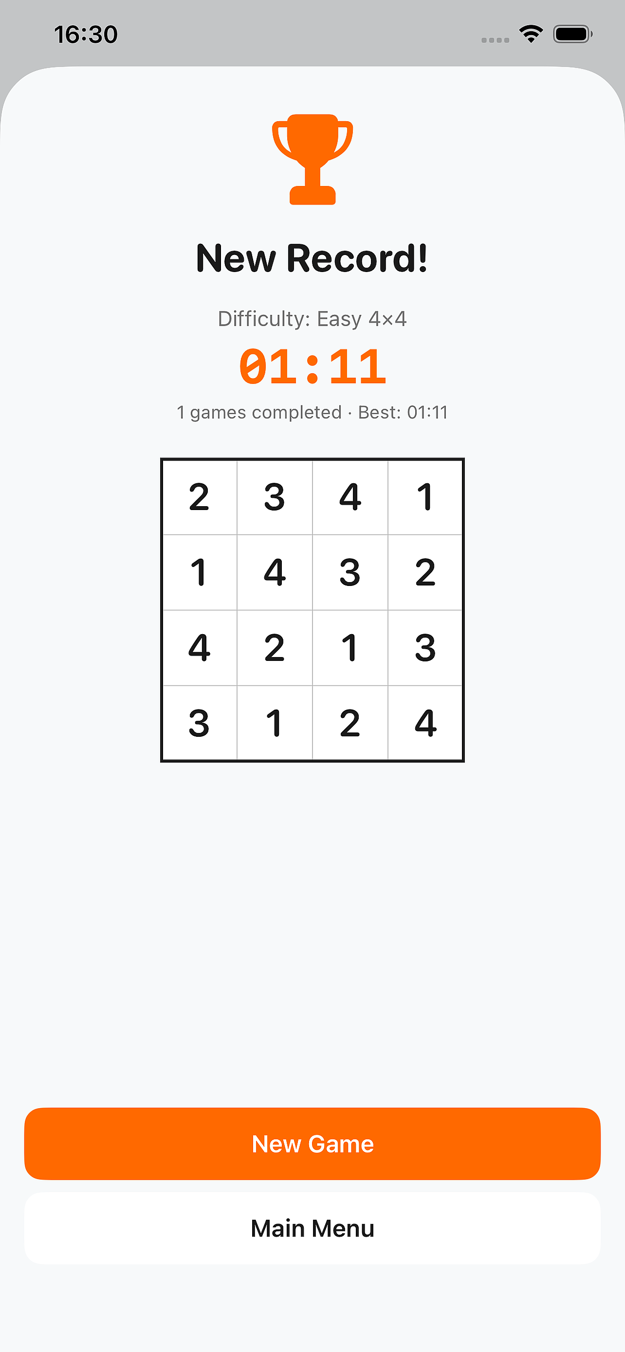 KenKen Puzzle