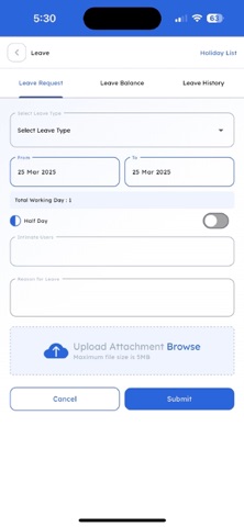 KIS HRMS Screenshot 3 of 5
