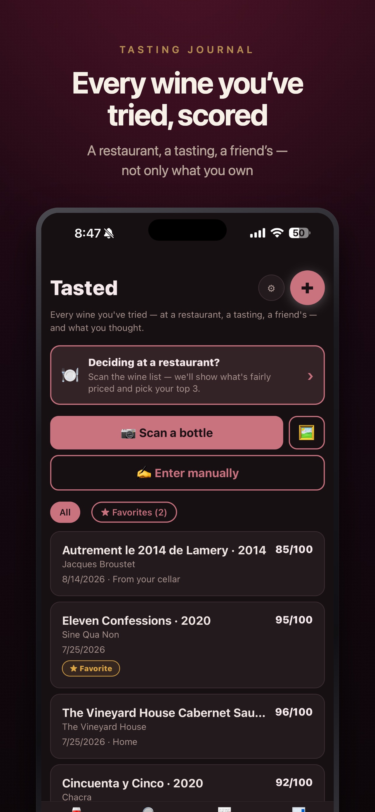 Screenshot 5 of My Wine Cellar: Bottle Tracker