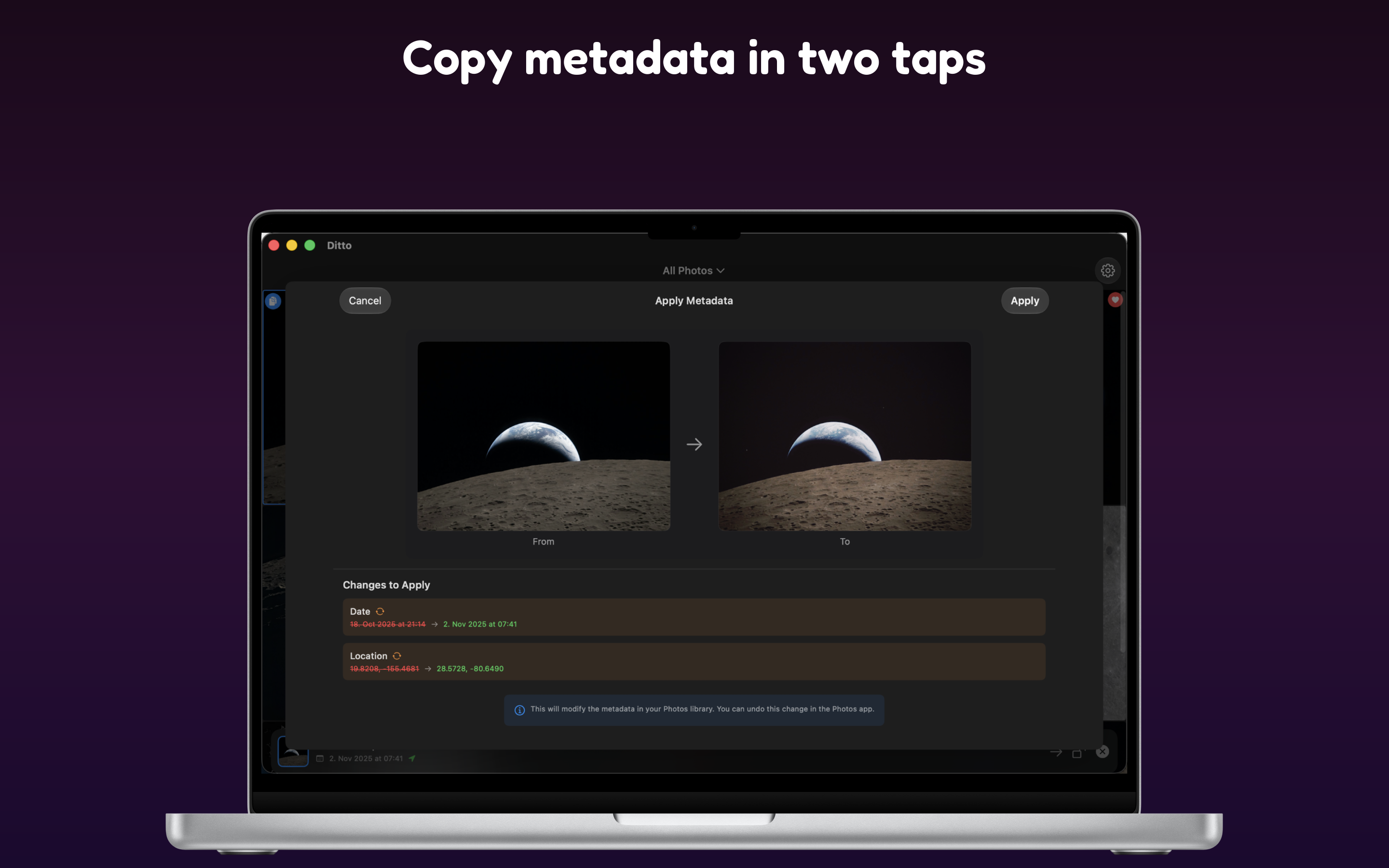 Ditto - Copy Metadata screenshot 6