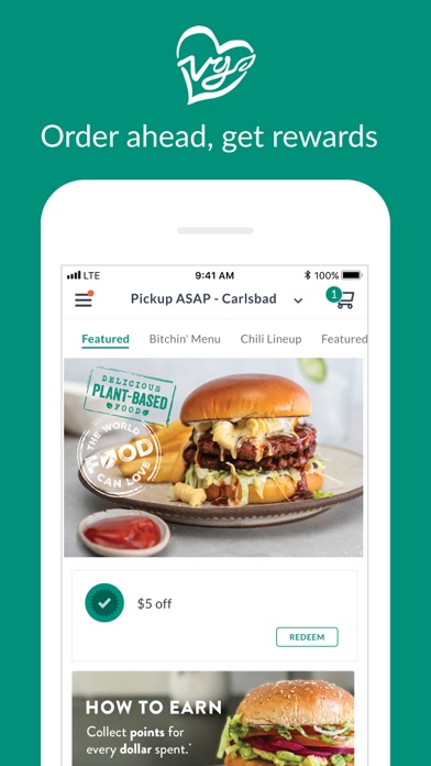 VG Rewards iPhone screenshot 1 - Food & Drink app
