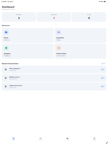 TermiX ipad screenshot 2
