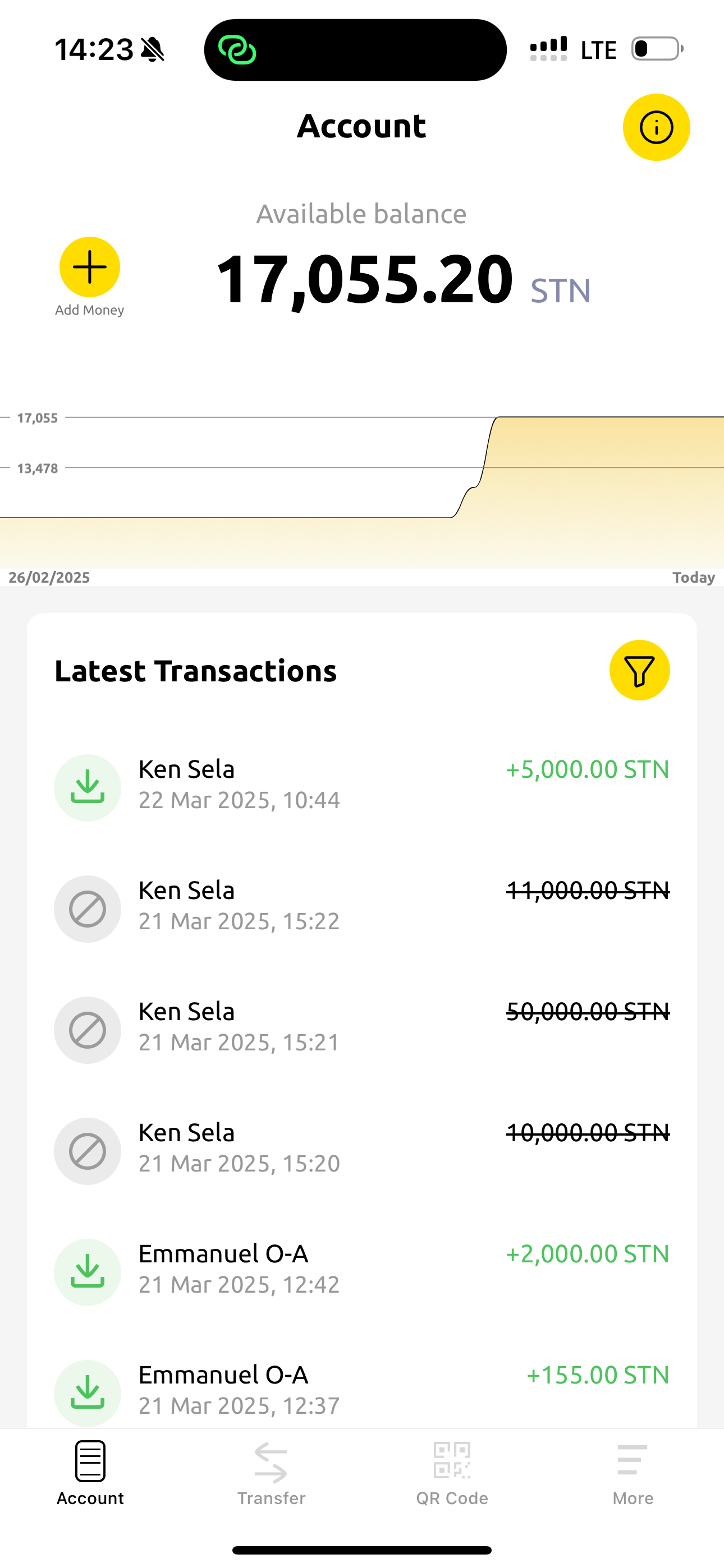 SaoWallet screenshot 5
