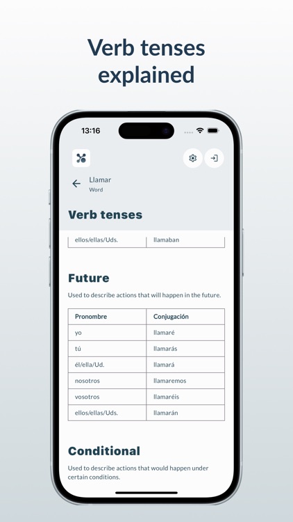 Loopify - Spanish grammar