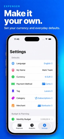 Expenser: Expense Tracker Screenshot 6 of 8