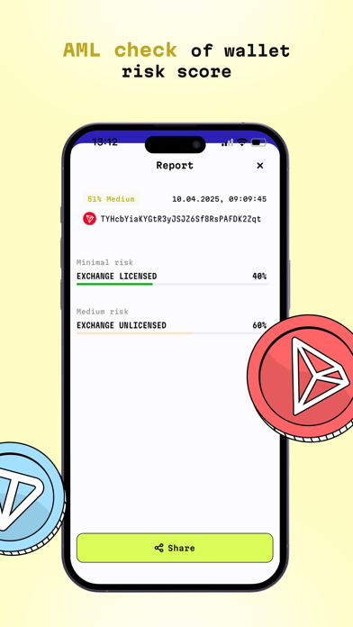 TR.ENERGY: Tron & USDT Wallet iPhone screenshot 5 - Finance app