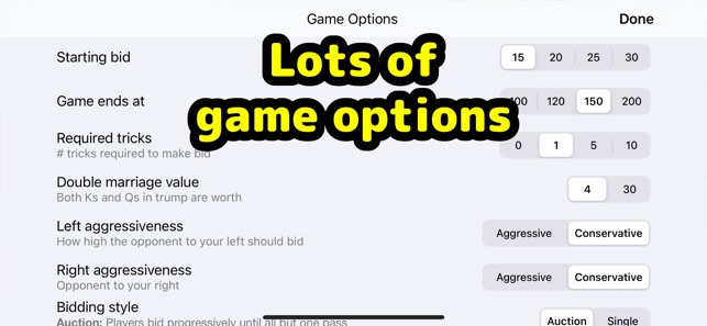 3 Hand Pinochle on the App Store