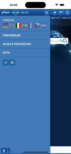 Screenshot von Gibgas CNG-App auf dem iPhone 2