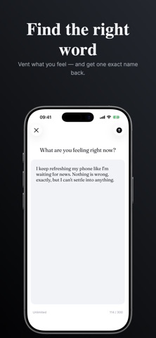 Mantria: Vent & Name Feelings iPhone screenshot