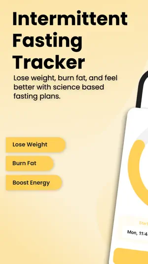 Intermittent Fasting. Tracker screenshot 1