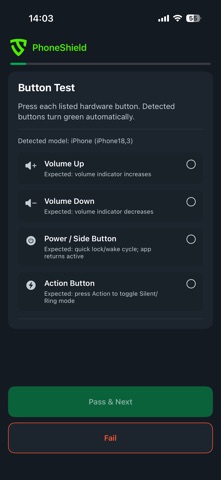 PhoneShieldDiagnose screenshot