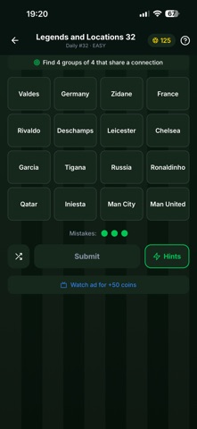 Footy Links: Football Quiz iPhone screenshot