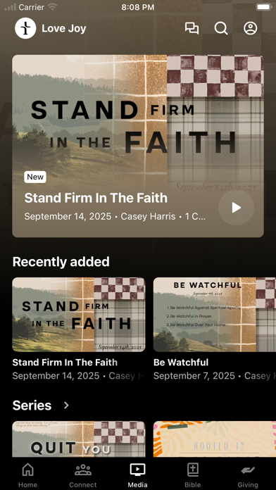 Screenshot 3 of Love Joy Church App