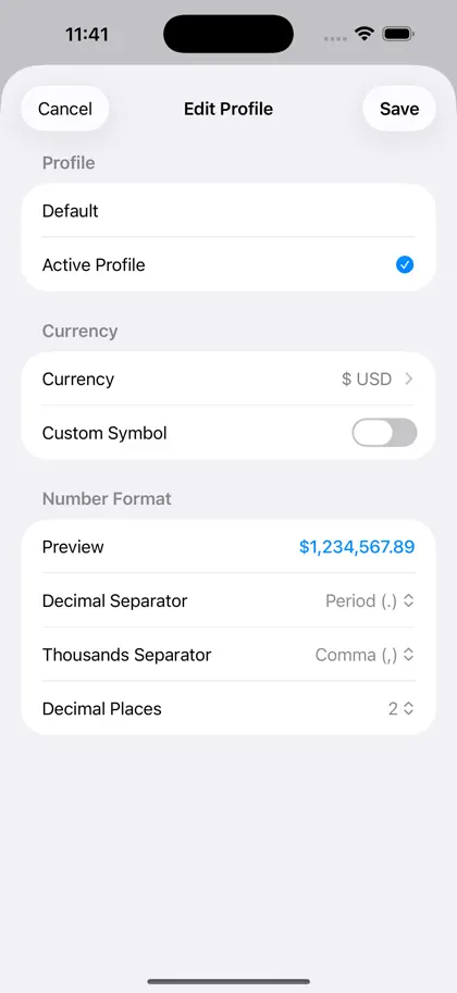 Screenshot 5 di 6 di My Money - Track Expenses