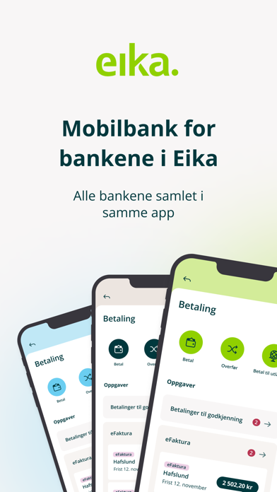 Eika Mobilbank Screenshot