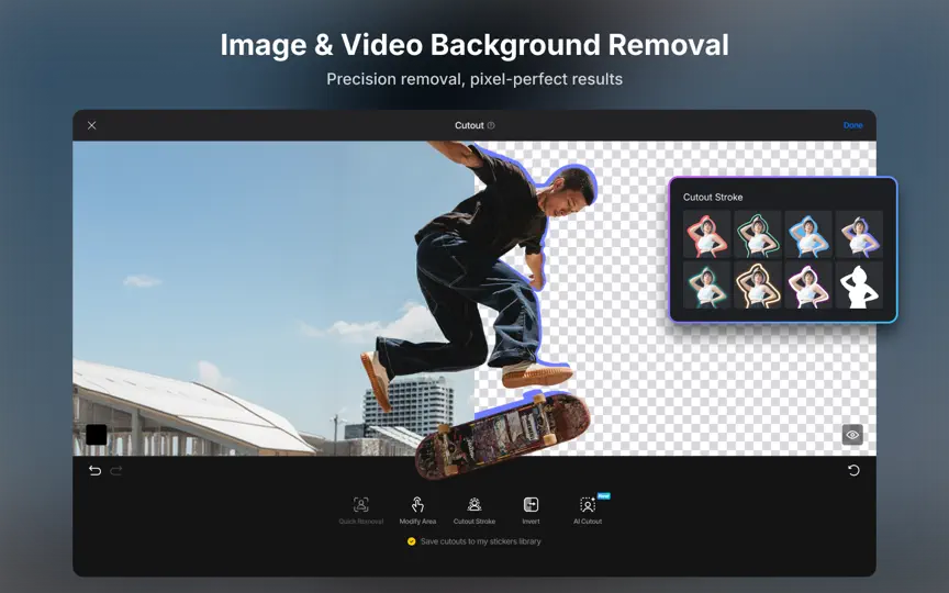 Screenshot von VN: Video-Editor auf dem iPhone 4