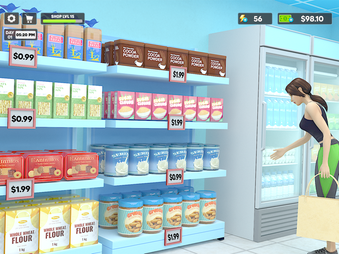 Supermarket Manager 3D Store