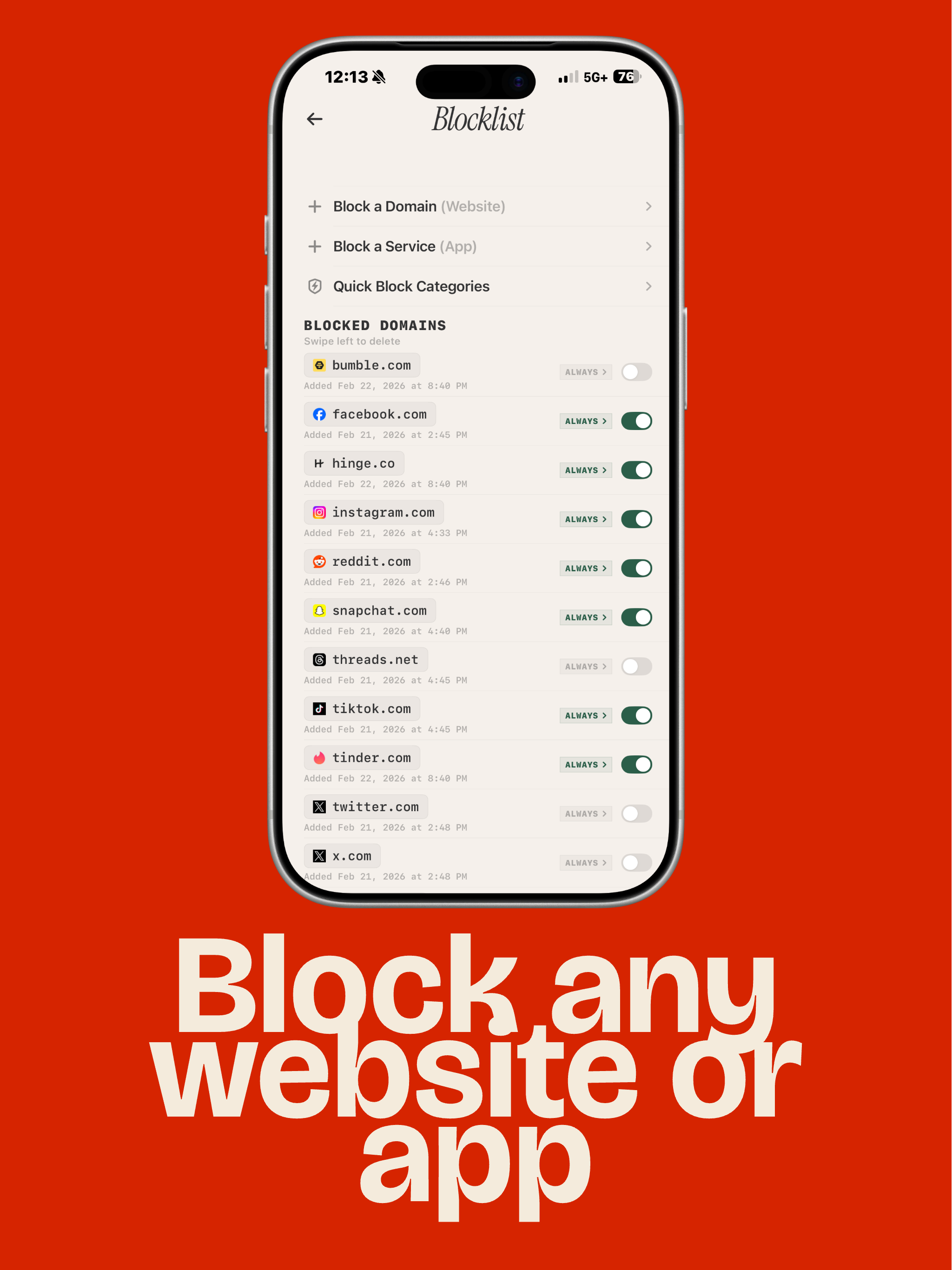 blockd - Focus & Block screenshot 9