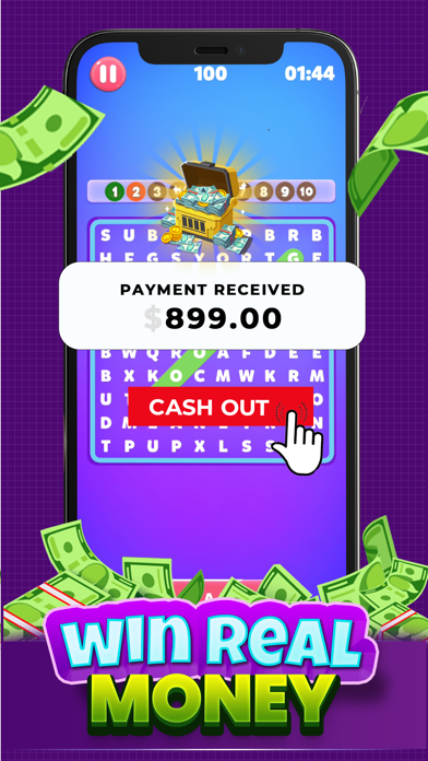 Word Search Real Money Prizes Screenshot