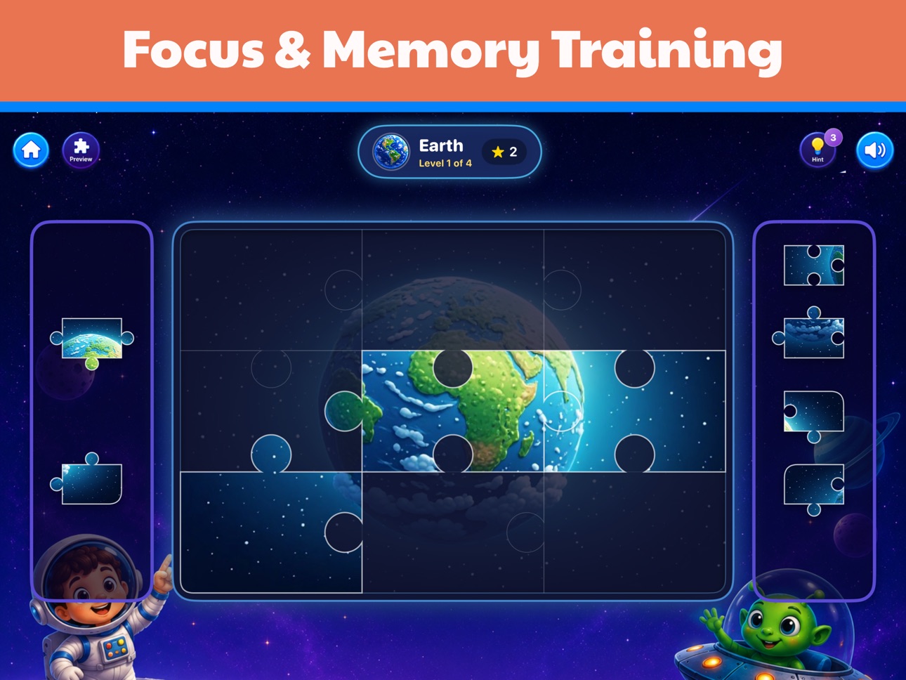 Screenshot 7 of Little Planet Puzzles