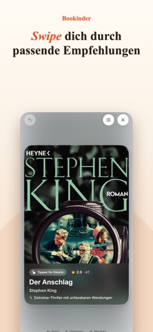 Bookinder: Buchempfehlungen iPhone screenshot 8
