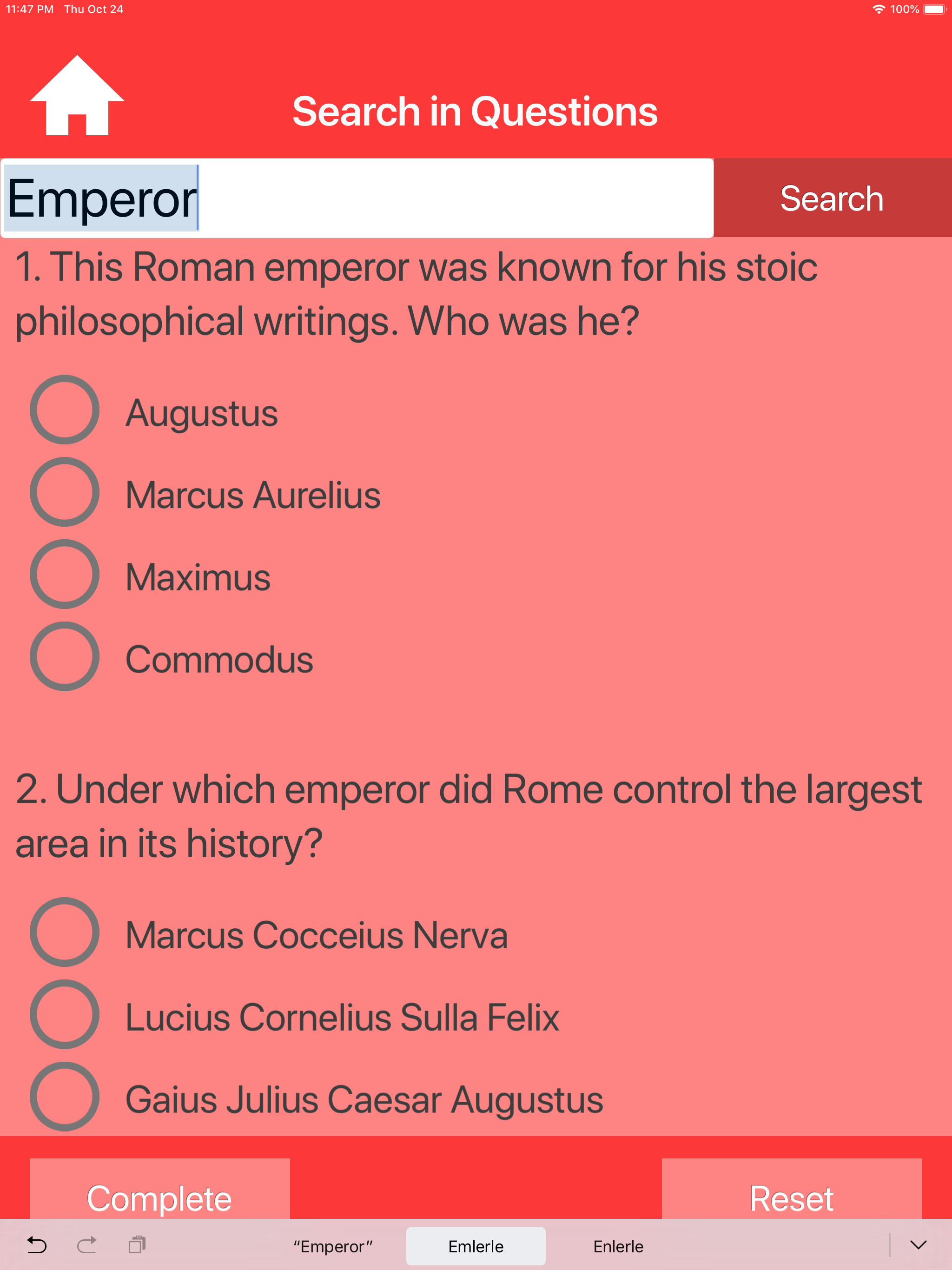 History of Ancient Rome Quiz