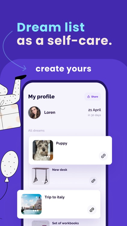 Dreamezer: Gifts & Wishlist