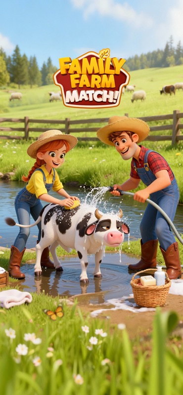Family Farm Match screenshot 2