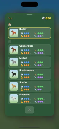 Wild Horses Run Play iPhone Ekran Görüntüsü 6