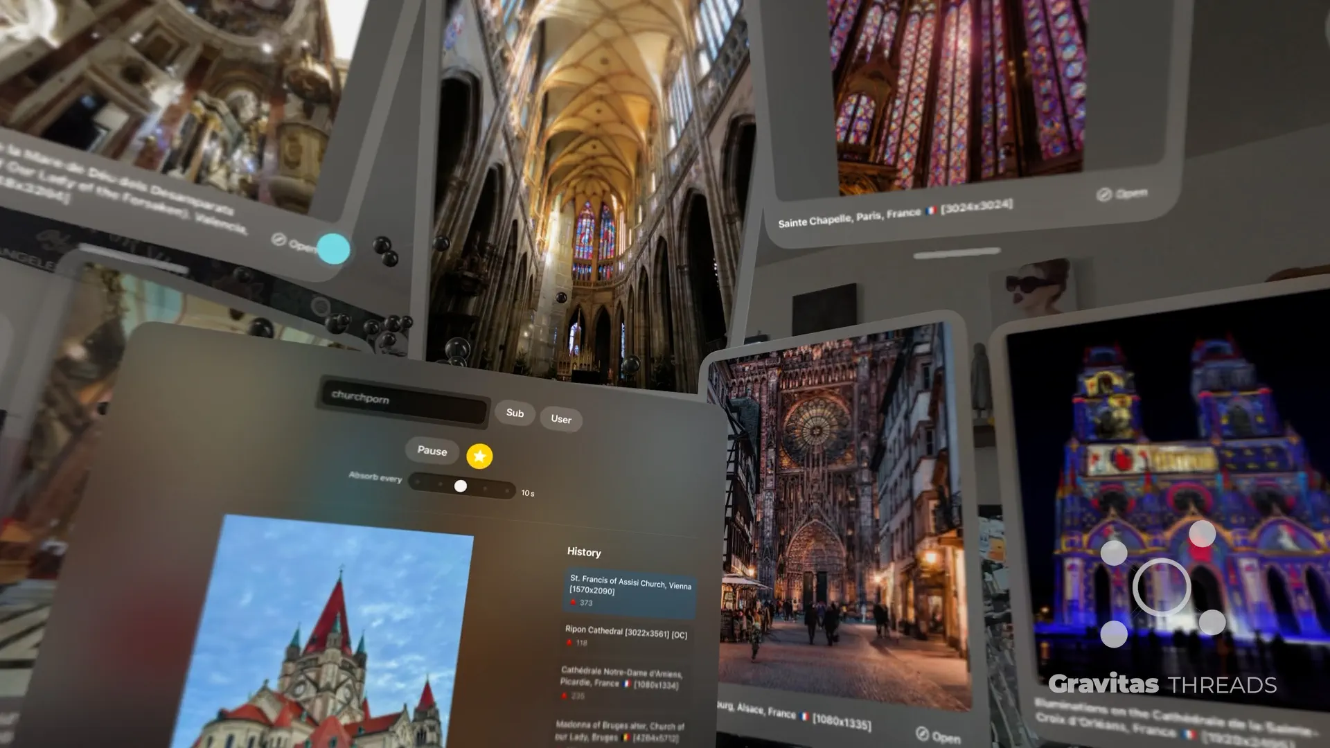 Gravitas Threads screenshot 2