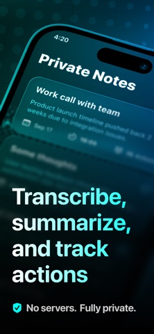 Private Notes - AI Note Taker Screenshot 1 of 5