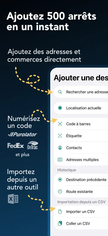 Droppath: Itinéraires routier screenshot 2 of 8